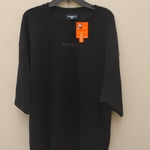 YoungLA Classic Black Short Sleeve Tee